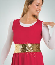 Load image into Gallery viewer, Body Wrappers Sequin Cummerbund